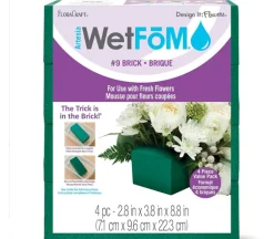 FloraCraft Floral Artesia WetFom Brick – 2.8×3.8×8.8 – 4 Blocks