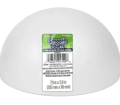 FloraCraft Foam Hollow Half Ball – Smooth – 8-inch