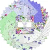Floral Flutter Damask in Tonal Gray