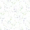 Floral Flutter Green and Purple Splatter on Purple