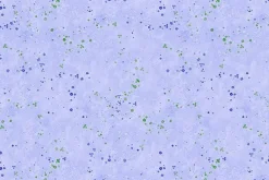 Floral Flutter Pansies Tossed on Light Gray