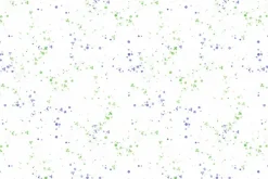 Floral Flutter Pansies Tossed on Light Gray
