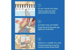FlowArt® – Dot-By-Letter, Day at the Beach