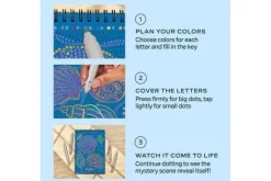 FlowArt® – Dot-By-Letter, Into the Deep – Metallic Ink