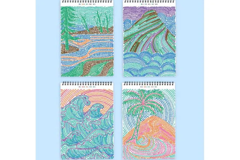 FlowArt® – Dot-By-Letter, Landscapes
