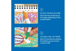 FlowArt Mini – Dot-by-Letter Pretty Petals