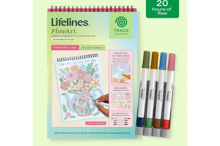 FlowArt® – Trace-By-Line, Tropical Paradise