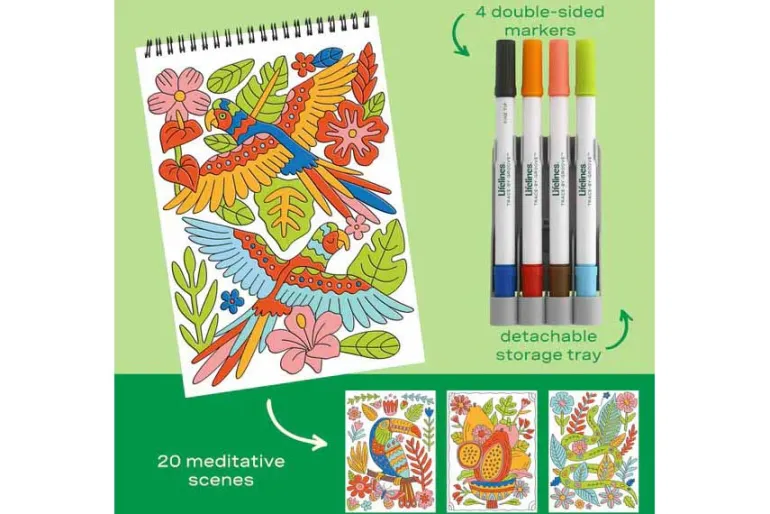 FlowArt® – Trace-By-Line, Tropical Paradise