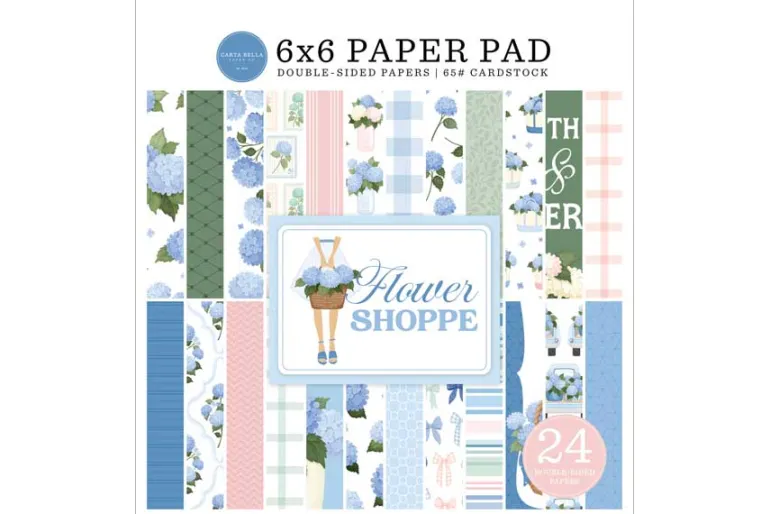 Flower Shoppe 6×6 Paper Pad