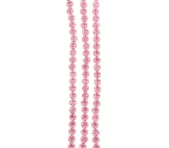 Flower Strand Bead 9mm – Pink Alabaster