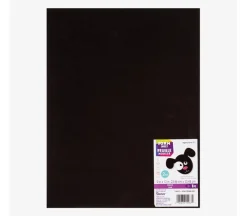Foamies® Foam Sheet – Black – 2 mm. Thick – 9″ x 12″