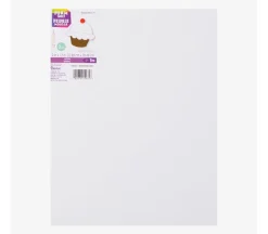 Foamies® Foam Sheet – White – 2 mm. Thick – 9″ x 12″
