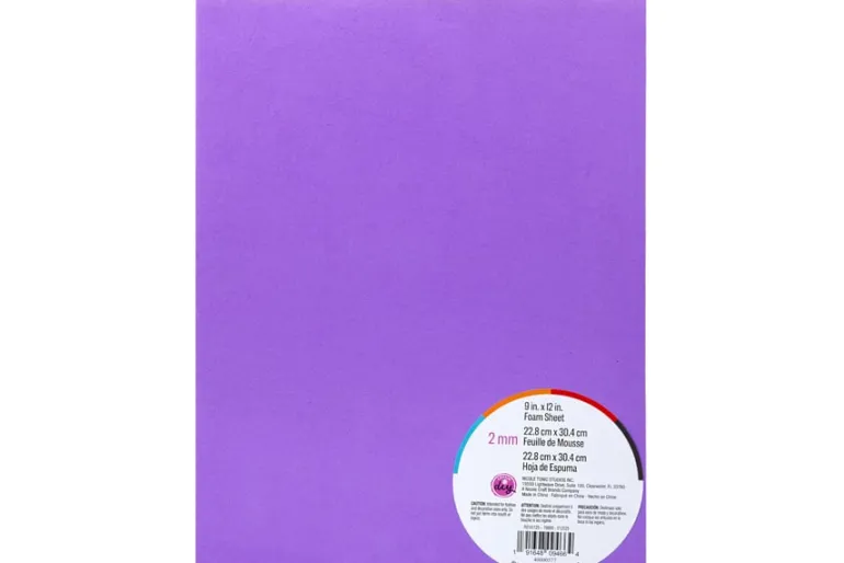Foam Sheet – 2mm 9″X12″ – Brown