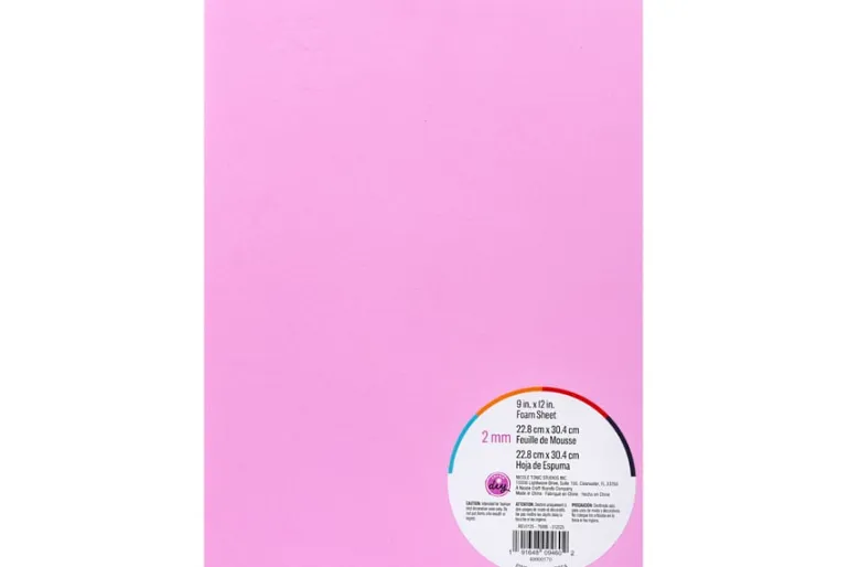 Foam Sheet – 2mm 9″X12″ – Purple