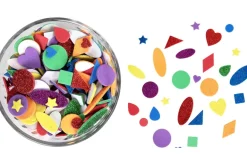 Foam Sticker Pieces Variety Pack – 500pc. – Assorted Colors