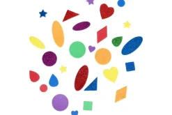Foam Sticker Pieces Variety Pack – 500pc. – Assorted Colors