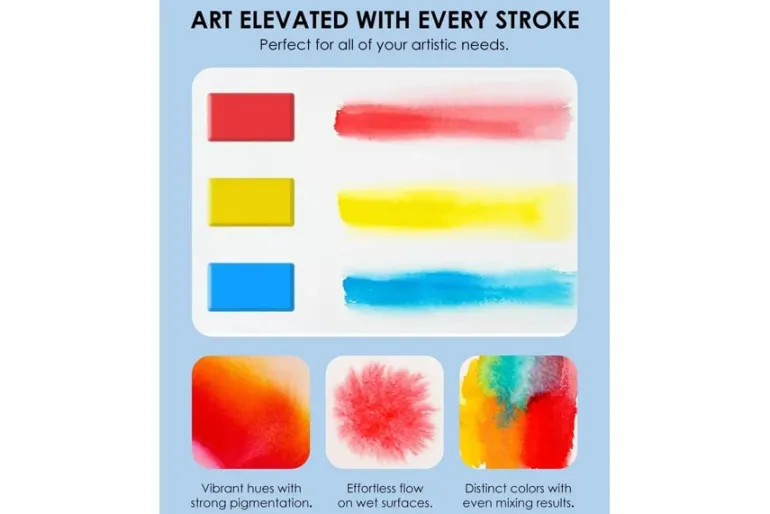 Foldable Watercolor Set Of 56