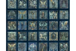 Folklore Small Block Panel 36-inch by 42-inch