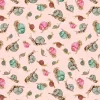 Forest Fruits Snails on Pale Pink