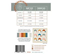 Forest Fungi Quilt Sewing Pattern #PPP35