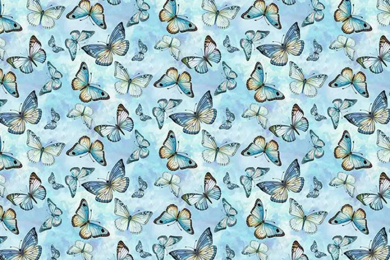 Forest Whisper Forest Florals and Butterflies