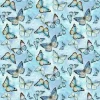 Forest Whisper Wild Florals on Midnight Blue