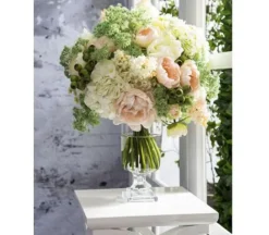 35″ Foxtail Lily Spray, Cream