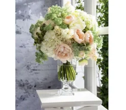 35″ Foxtail Lily Spray, Cream