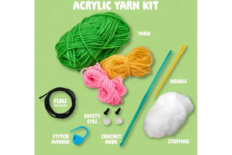 Freddy Frog Amigurumi Crochet Kit