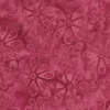 French Rose Batiks Circles in Carnation Pink