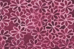 French Rose Batiks Spirals in Pink