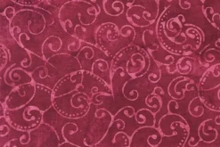 French Rose Batiks Spirals in Jam Pink