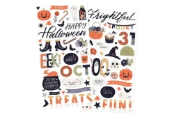 Frightful Fun Cardstock Stickers