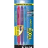 Frixion Clicker Pen Assortment Fine Point 0.7mm 3pk – Red, Blue and Purple