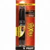 Frixion Pen Black 2 Pack Fine Point 0.7mm Heat Erase BFX72BLK