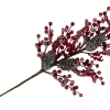 28″ Frosted Berry Pinecone Spray