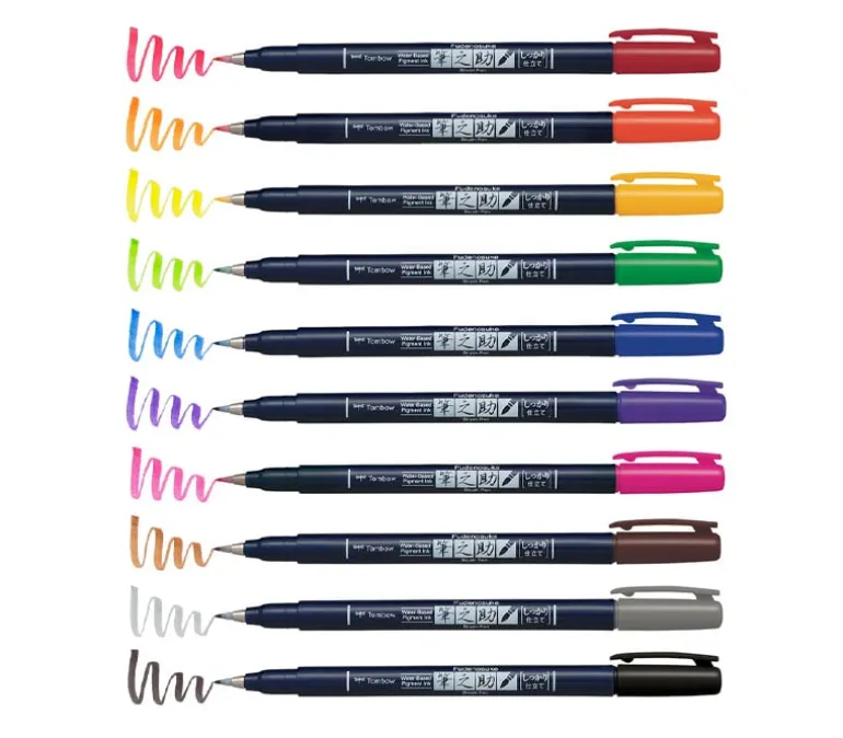 Fudenosuke Colors Set – 10 Piece