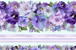 Garden Delight Packed Florals Purple