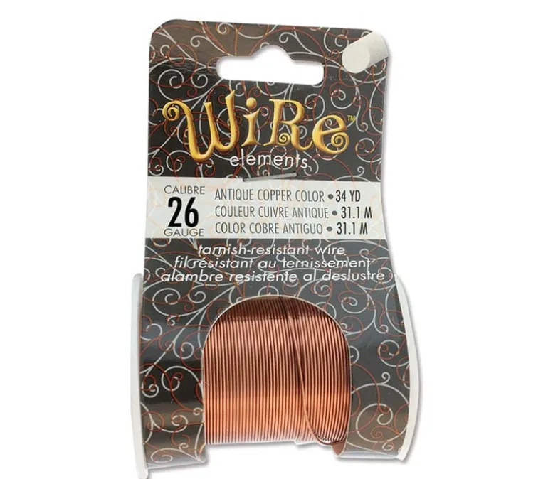 26 Gauge Tarnish Resistant Wire (view colors)