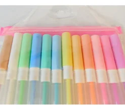 Gel Pen Set – Pastel Colors – 12 Piece