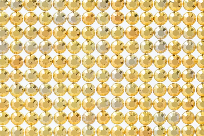 Gem Sheet – 10″X10″ – 6mm – Gold