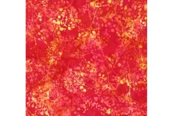 Gemstone Bali Batiks by Hoffman Branch in Lucy Red