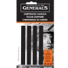 General Pencil Compressed Charcoal Black Sketching – 4 Piece