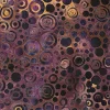 Geode Glow Batik Tiger Eye Texture in Mottled Burgundy and Golden Yellow