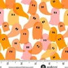 Ghostly Garden Floral Fright in Tonal Bright Pink