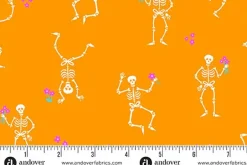 Ghostly Garden Skeleton Jig on Orange