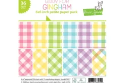 Giddy For Gingham Petite Paper Pack 6×6