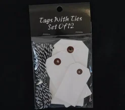 Gift Tags – 3 Sizes – 12 Piece