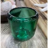 Glass Candle Holder – Emerald