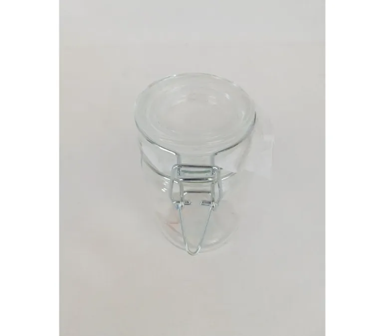 Glass Canister with Latch Lid – Medium